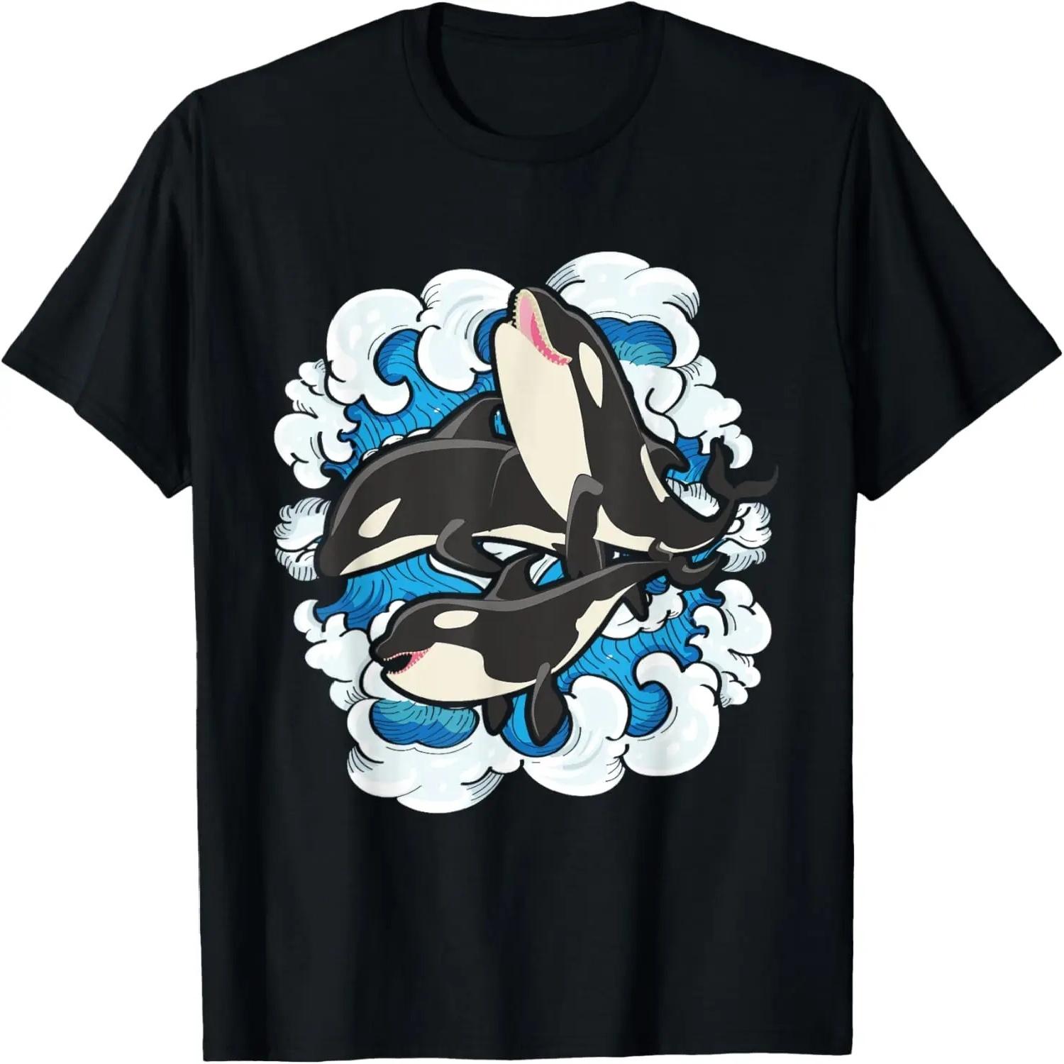 Whale Splash - Whale Lover Whales Marine Biologist Aquarist T-Shirt S