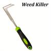 Stainless Steel Manual Weeding Tool, Weed Cutter Scarifier Rooter, Weed Cutter for Gardening and Outdoor Lawn Care