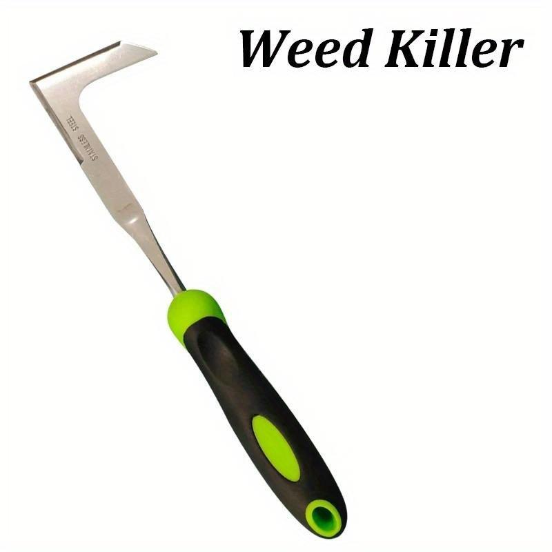Stainless Steel Manual Weeding Tool, Weed Cutter Scarifier Rooter, Weed Cutter for Gardening and Outdoor Lawn Care