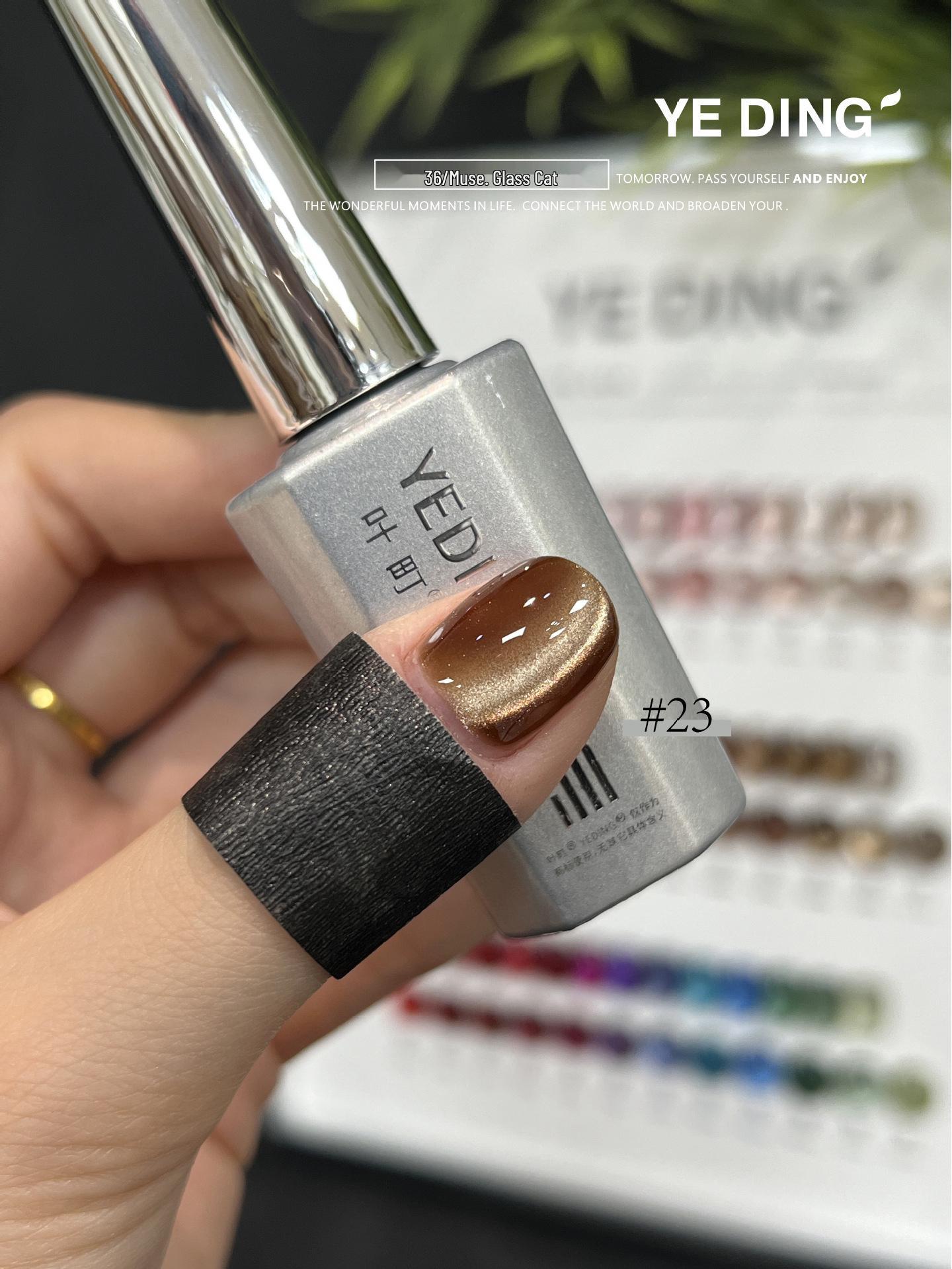 

Гель-лак Ye Town Осень/Зима: 36 цветов - Магнитная пудра Кошачий глаз и Ледяной прозрачный для ногтевых салонов