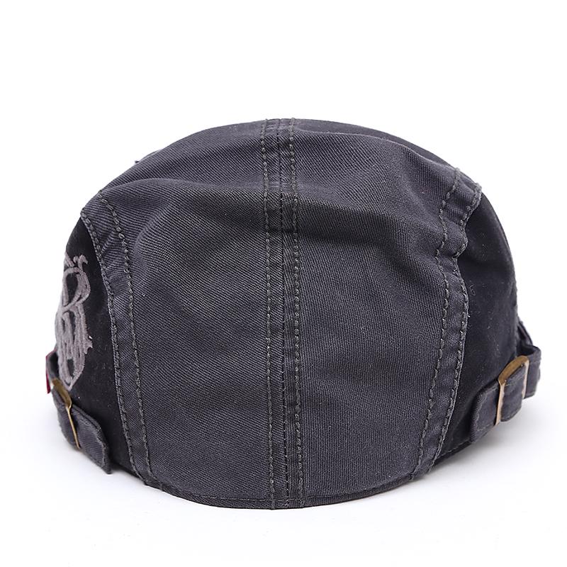 New Summer Outdoor Sports Cotton Berets Caps For Men Casual Peaked Caps Letter Embroidery Women Berets Hats Casquette Cap
