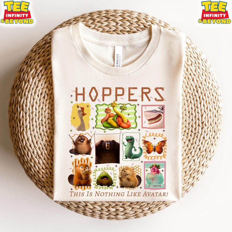 Disney Pixar Hoppers This Is Nothing Like Avatar Quote T-Shirt, Hoppers Funny Animal Tee, Disney Trip Matching Shirt, Disney Vacation Shirt 100