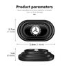 CRZ1 Silicone Car Door Mat Anti Shock Pad Sticker for Mercedes Benz W203 W211 W212 W124 W201 W210 W108 W204 W205 W126 CLA CLK CLS GLA