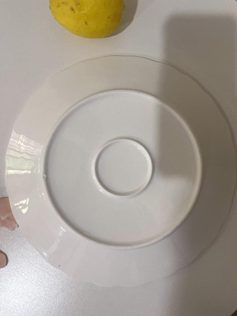 Elegant White Ceramic Sunflower Plate for Hotels - Perfect for Cold or Hot Dishes.