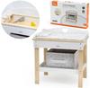 Viga Toys Wooden 2-in-1 Doll Changing Table Bath