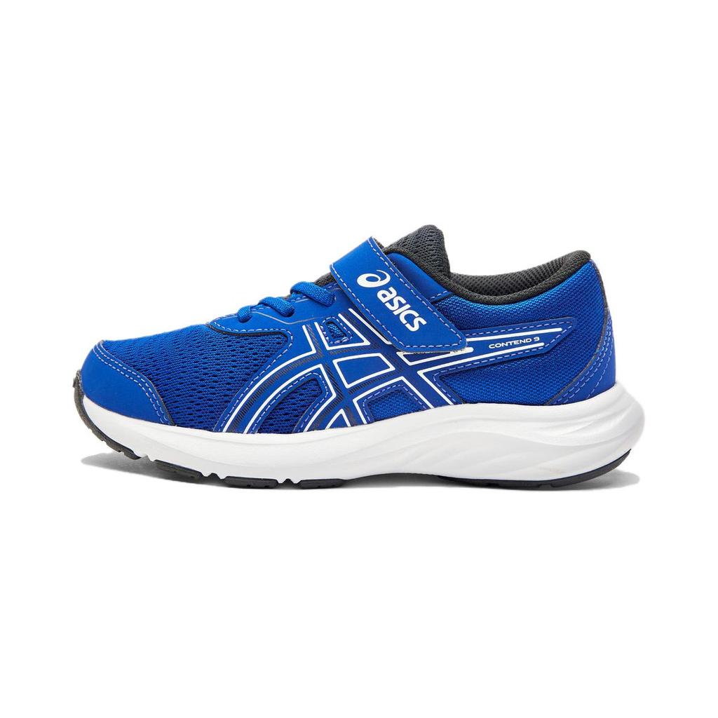Asics Contend 9 PS True Blue Kids Sneakers White 1014A338-400