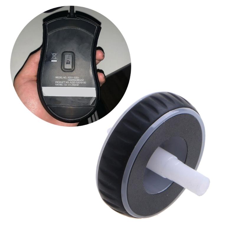 Gaming Mouse Scroll Wheel Pulley Mouse Plastic Rolling Wheel Repair Replacement for Deathadder 2013 6400dpi Edition Mouse