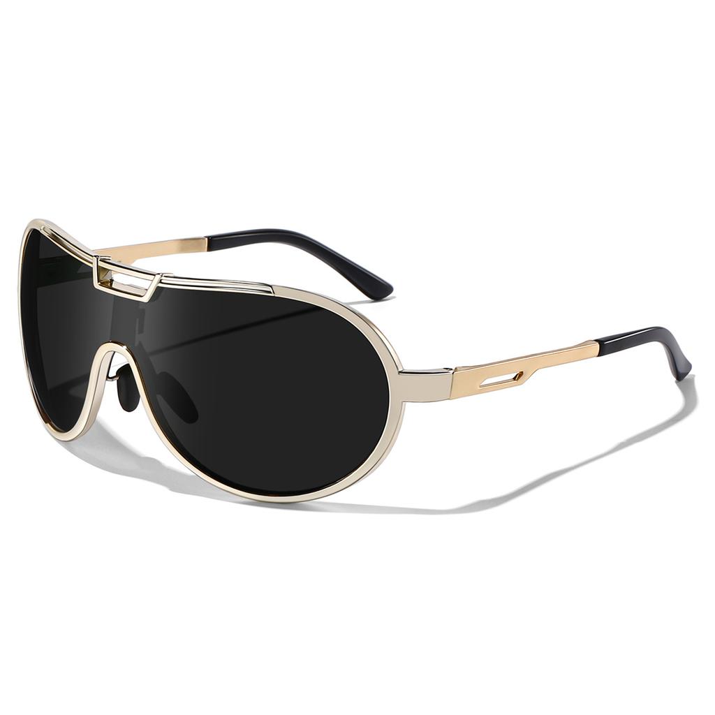 2026 New Retro Oval Metal Frame Sunglasses Trendy Street Style Shades Unisex Outdoor Travel Fishing UV Protection Eyewear