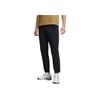 FILA Elastic Straight Leg Solid Color Knitted Sports Pants Men Bottoms Deep-Black A11M427809FBK