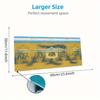 Messi Large Size Mouse Pad Large Gaming Table Cushion Non-slip Laptop Tablet Big Mousepad XXL Mat Mini PC Playmat With Lock Edge