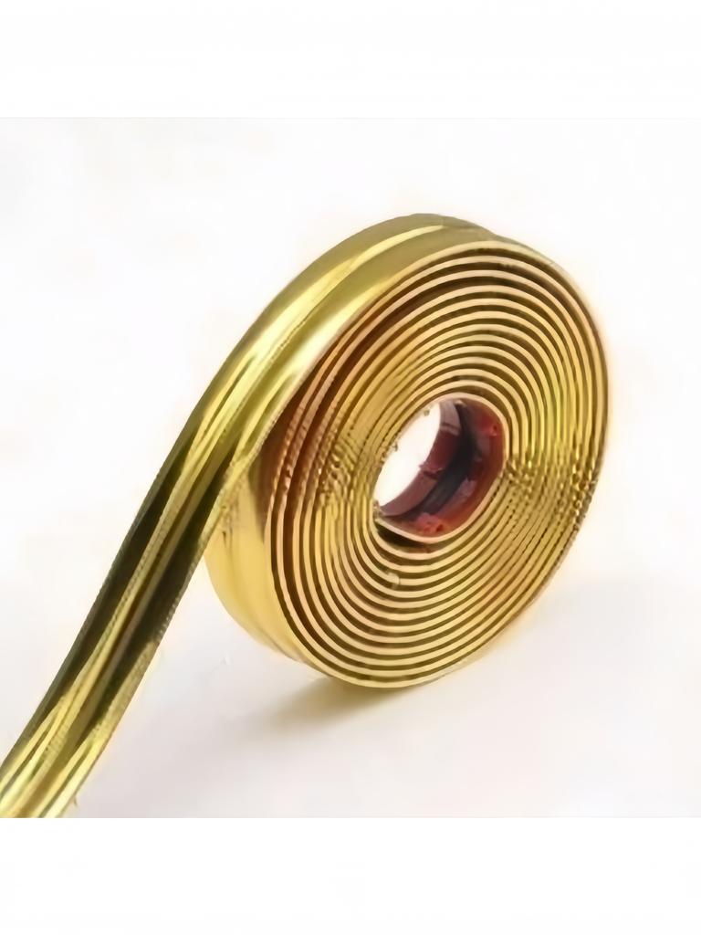 1PC 5M/196.85in Self-Adhesive Wall Corner Decor Strip Anti-collision Mirror Wall Sticker Internal External Corner Decor Strip