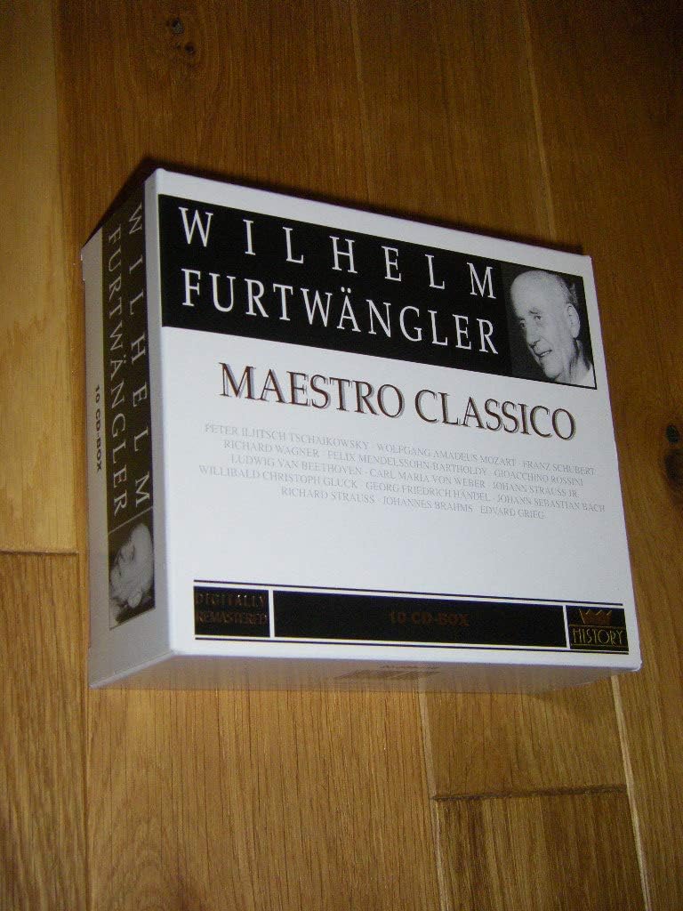 

CD WILLIAM FURTTWANGLER - Maestro Classico 203090HI HISTORY Non Japan Classical Used