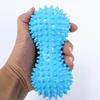 Ролик для масажу ніг Peanut Double Lacrosse Spiky Ball Міофасціальні кульки для підошовного фасціїту. Рухливість спини, стопи, зняття болю