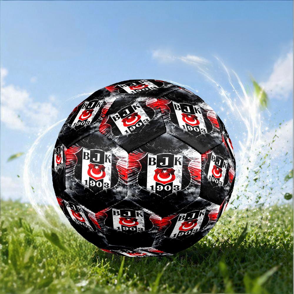 Be?ikta? Istanbul Football Club Size 5 Soccer Ball,Indoor/Outdoor Suitable for Training Matches Tournaments Practice Games Perfect Gift for Fan