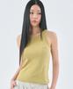 NOIAGO [Choi Soyoon X Noiago] Noi1861 Pigment Logo Sleeveless (Mustard)