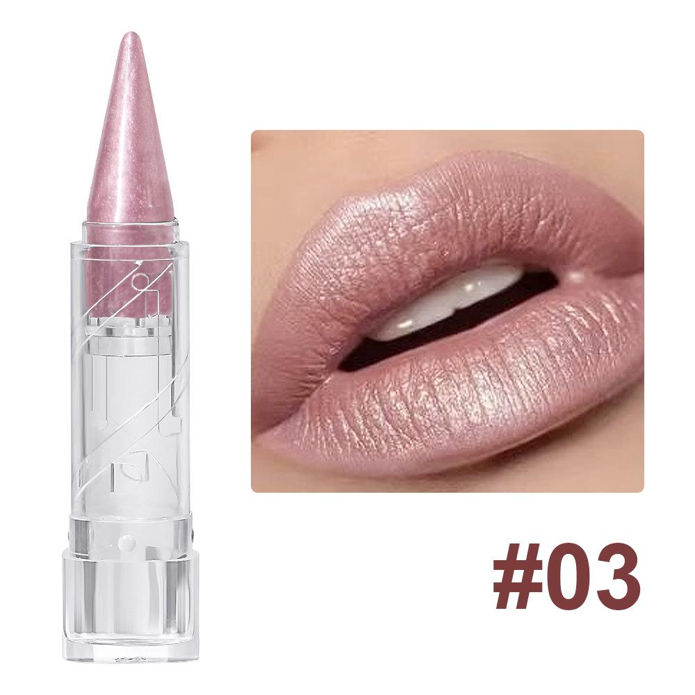 

1 шт. Металлическая помада Стойкий блеск для губ Водостойкая Увлажняющая Красная Сияющая Помада-тинт Шимер Блестящий Блеск для губ Макияж