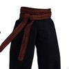 1/12 Male Doll Pants with Belt Casual Dress Up Loose Trousers Mini Long Pant for 6 Inch Action