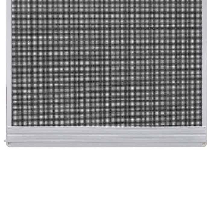 VidaXL Moustiquaire à Charnières Blanc pour Porte 100x215 cm Protection 141563