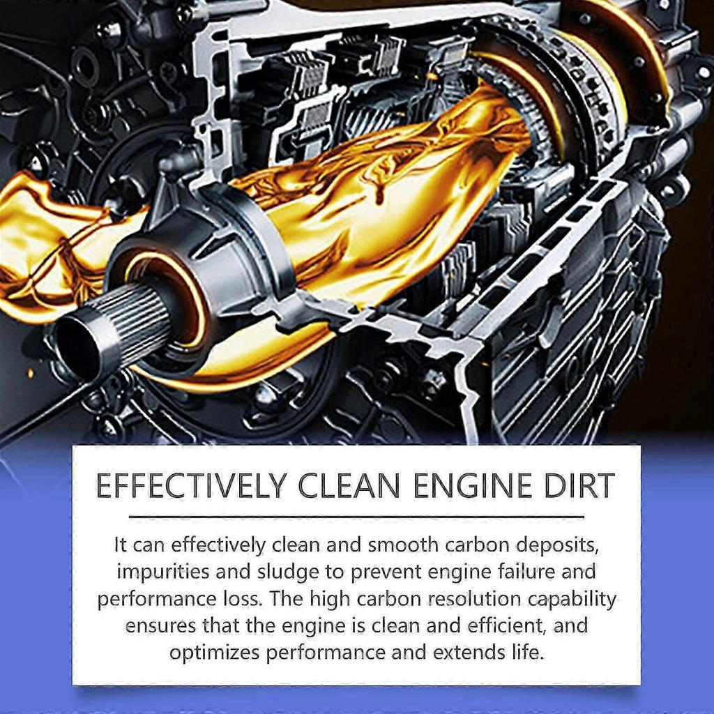 2x Agenti di Pulizia e Riparazione Carbonio del Motore Protettore Anti-Usura Altamente Efficace per Vari Veicoli