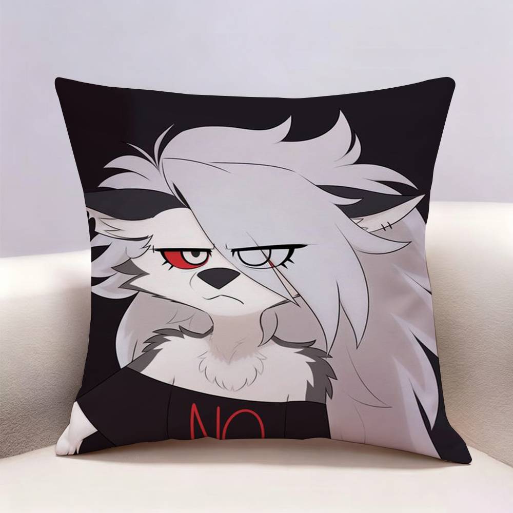 Sassy LLoona Wolf Doublesided print Pillow Case Pattern Printed Pillowcase For Living Room Sofa Cushion Cover