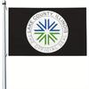 1pc Multi-Size Optional Lake County, Illinois Seal Flag, Outdoor Durable Banner, Home Yard Decor Flag, Fun Party Welcome Flag, Wall Banner Poster, Bre