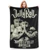 Jelly Roll Beautifully Broken Tour 2024 Decke Super Weich Gemütlich Rapper Überwurfdecken für Bett 50x60 Zoll Mehrere Größen Steppdecke