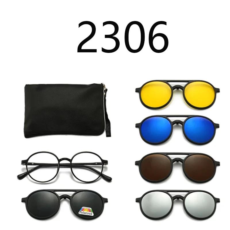 Clips Magnet Sunglasses 18  Styles Myopia Driving Glasses  Frame Customize Prescription 0 -1 -1.5 -2 -2.5 -3 -3.5 -4 -5 -6.0