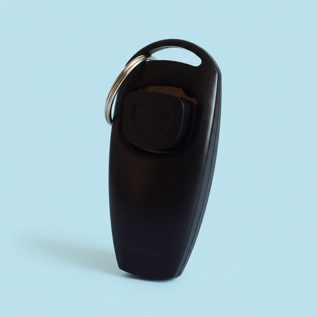 2 в 1 Дрессировочный кликер и свисток для собак Брелок Тренер для щенков и собак Универсальный кликер-свисток Товары для собак