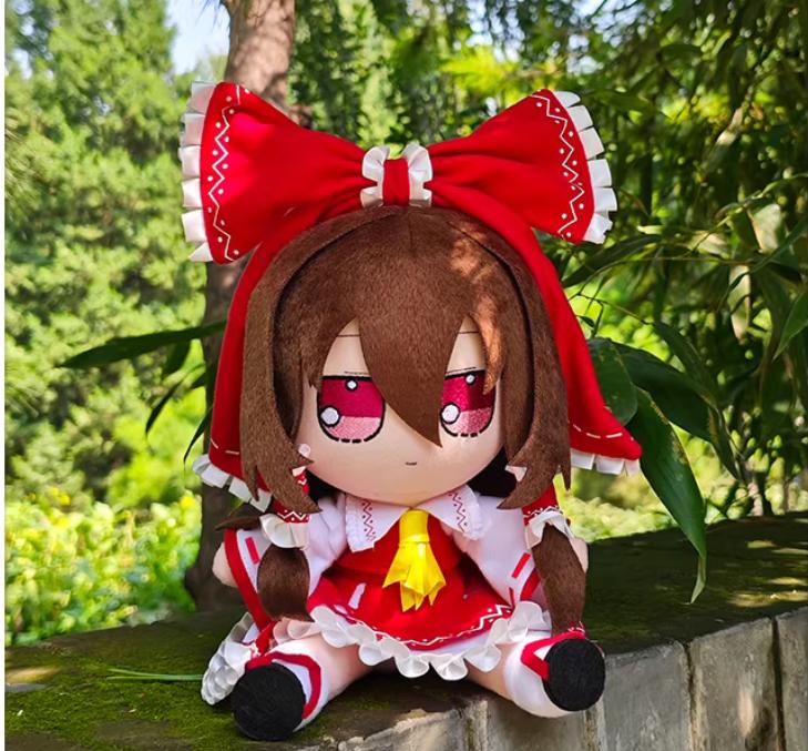 20cm Touhou Project Fumo Plush Toy Watatsuki Toyohime  Patchouli Sitting Stuffed Doll Anime Game Figure Cute Gift for Fans