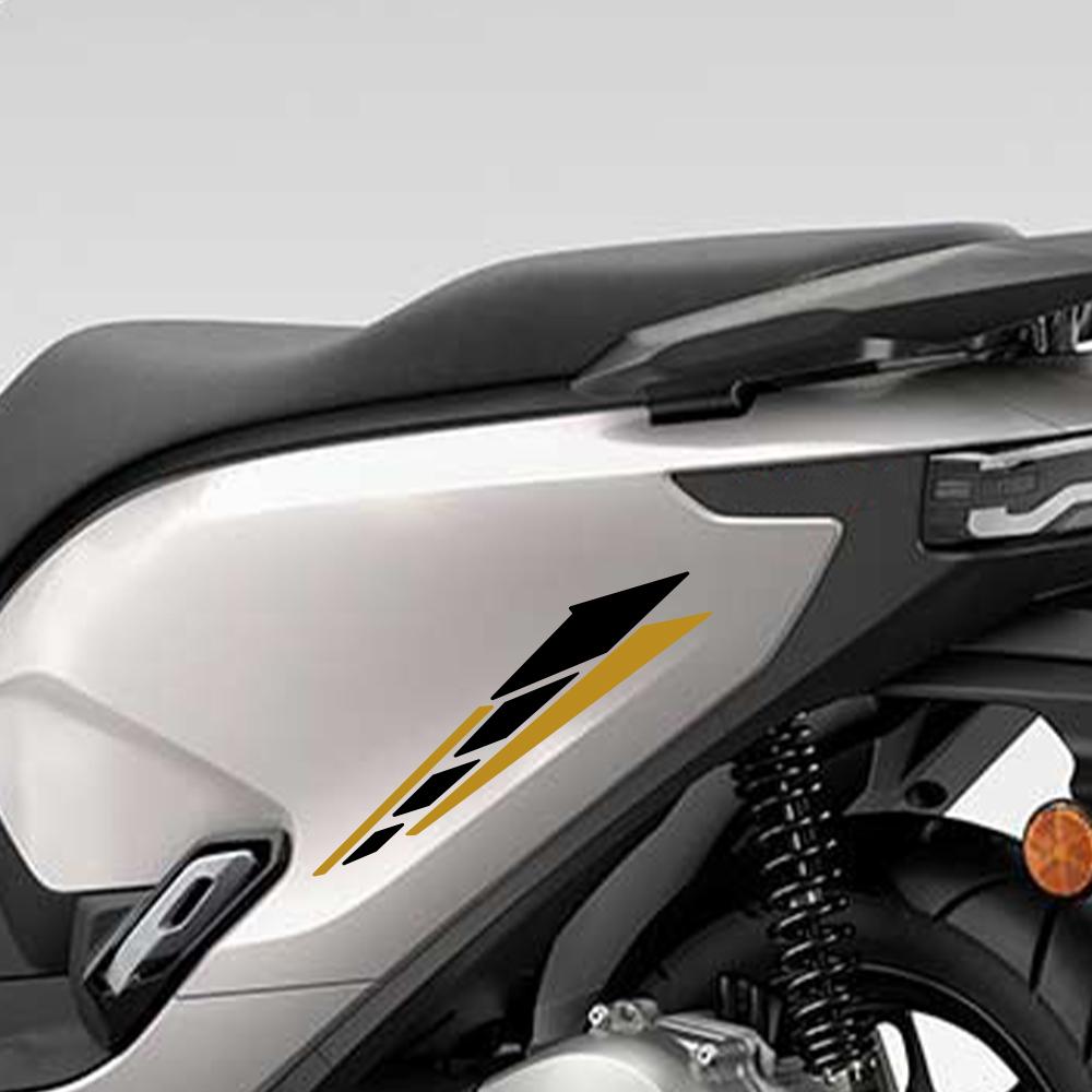 2PCS Motorcycle Front Fairing Decals Cool Motorbike Stickers Waterproof Electric Scooter Decor Stickers For Yamaha Suzuki Honda