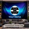 Wall Hanging Tapestry Custom NameBorussia Mönchengladbach Pattern Personalized Printed Fabric Wall Decor
