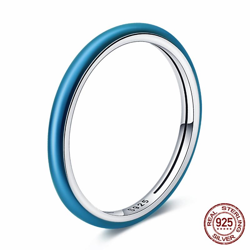 Brand New 100% Genuine 925 Silver Women's Ring Original Heart Crown Rose Gold Crystal Engagement Ring Wedding Anniversary Jewelr