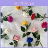 Classic Romantic Rose Handcraft Artificial Flowers For Wedding Party And Home Decoration