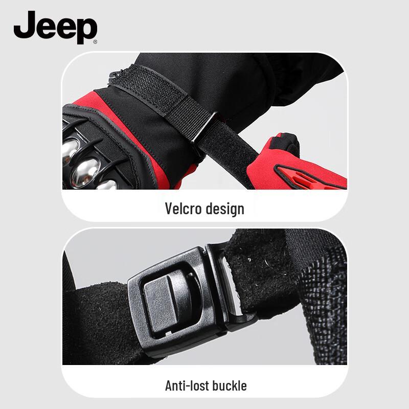 JEEP Men's Winter Cycling & Ski Touchscreen Gloves