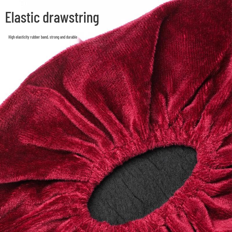 JAJALIN Reusable Non-Slip Flannel Shoe Covers