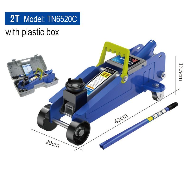 2 Ton Auto Hydraulic Jack Vehicle Oil Pressure Tire Replacement Lifting Repair Tool 13cm-30cm Car Emergency Curbside