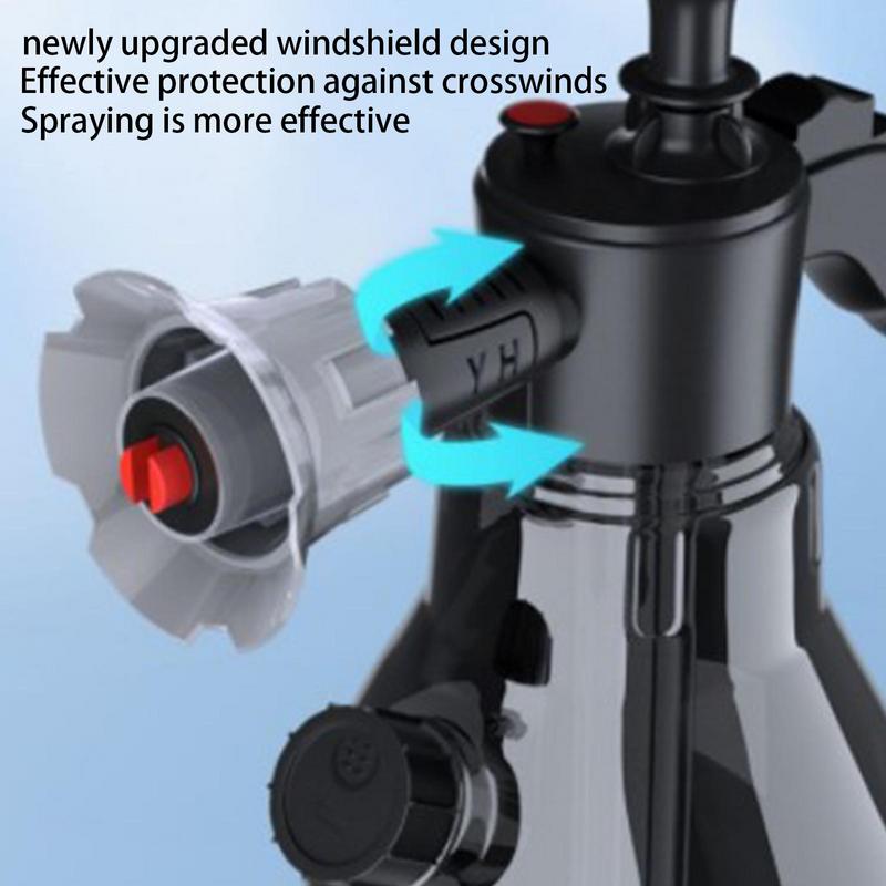 Pulverizator cu spumă de spălat auto Accesoriu pentru spălat cu presiune cu mâner ergonomic pentru detalierea mașinilor tun cu spumă curățare automată a geamurilor