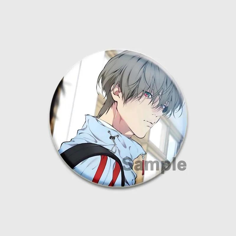 32/44/58mm BL Anime Förlorad i Molnet Knappnålar Tecknad Handgjord Brosch Badge Bröstnål för Ryggsäck Kläder Present Tillbehör