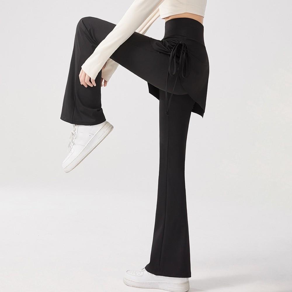 Nederdel Design Fitness Leggings Vidde Kant Sports Yoga Bukser Sports Leggings Træning