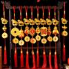 2026 Year Of The Horse Wall Hanging Car Ornament Chinese New Year Red Gold Pendant Lucky Decoration Housewarming Gifts