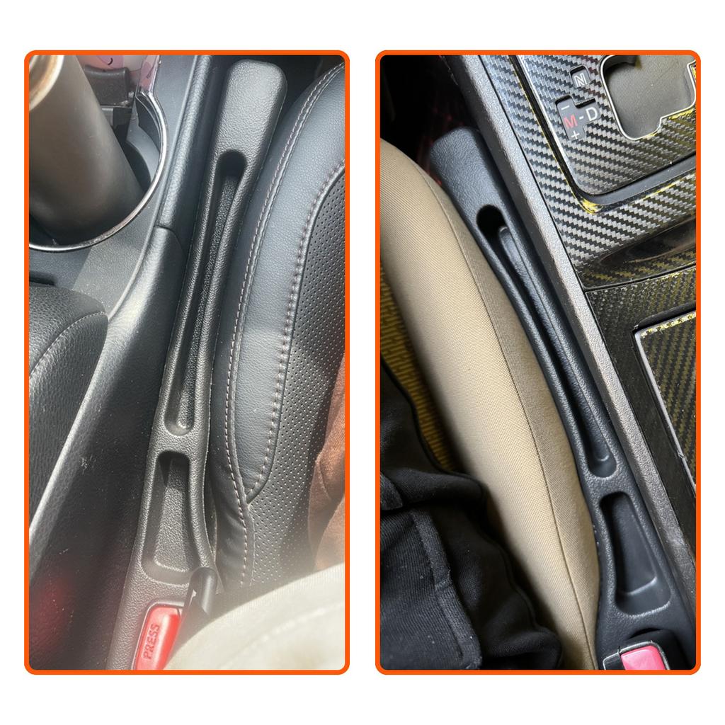 Yongrun 1/2Pair Car Seat Gap Plug Car Seat Gap Filling Material Leak Proof Strip Seat Gap Storage For Car Interior Accessories