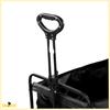 Sunshine beach stroller black foldable tourist beach trailer 100kg