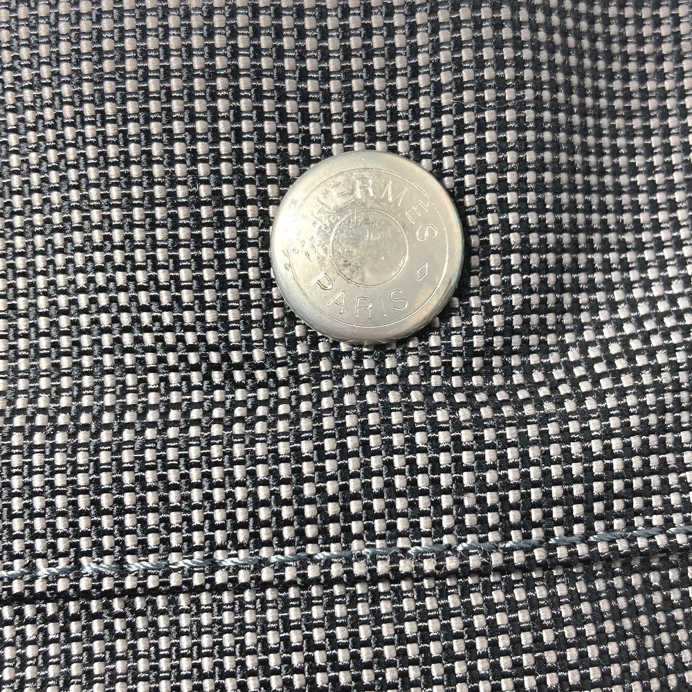 HERMES Her LineMM Her Line MM Bag Tote Bag Hand Bag Canvas gray