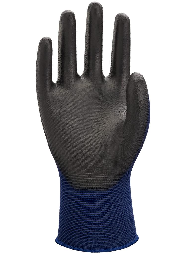 Weed Touchscreen Compatible Work Unlined LL OPTY Gloves, Ultra-Thin 18-Gauge, Back, Urethane, Size, OP-1810 (10 Pairs)