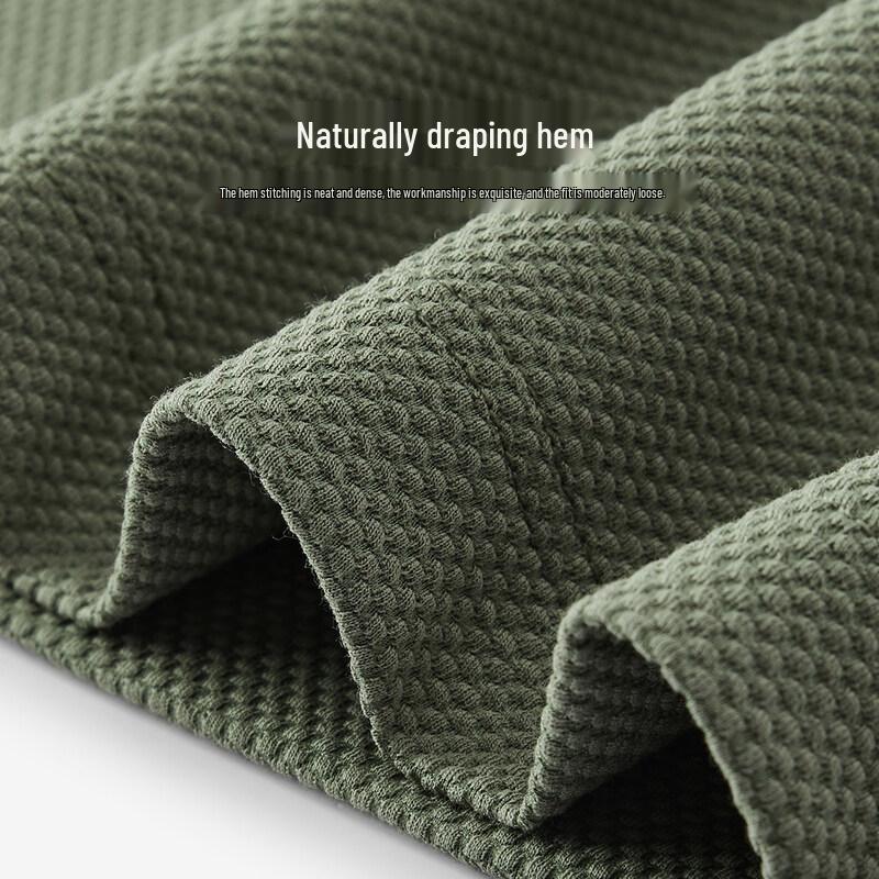 FIRS Men's 80-Count Cotton Blend Contrast Zip Polo Shirt