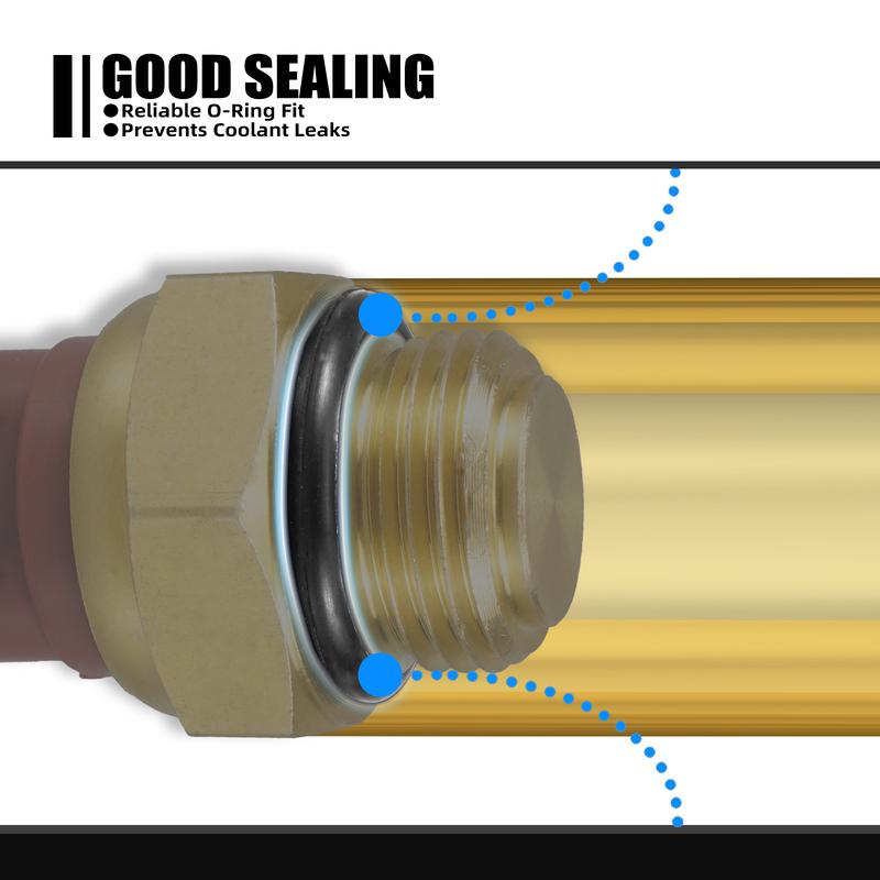 Replace 17680-33E00 M18 Thermo Radiator Fan Switch for Suzuki Volusia/C50 VL800/T 2001-2023 V-STROM DL650 04-11 DL1000 2002-2012