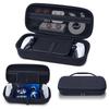 HEATFUN PlayStation Portal Case PS Portal Case Remote Player for PS5 Slim Storage Waterproof Shockproof Black PS Portable Case PS5 Remote Player