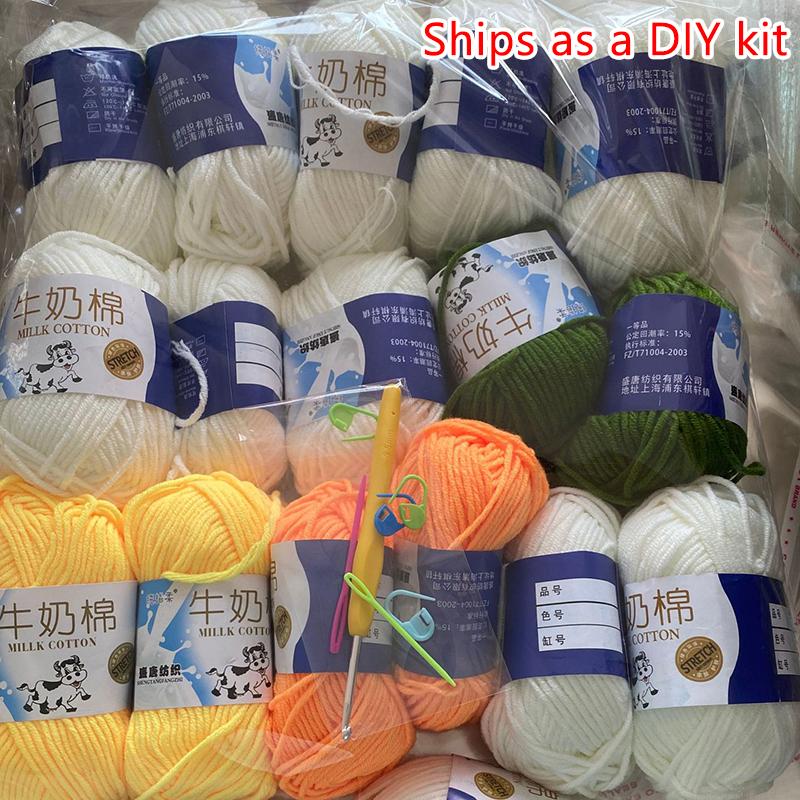 Handmade Wool Diy Bouquet Blanket Crochet Blanket Gift For Mother,Girlfriend,Sofa Blanket Surprise Flower Bouquet