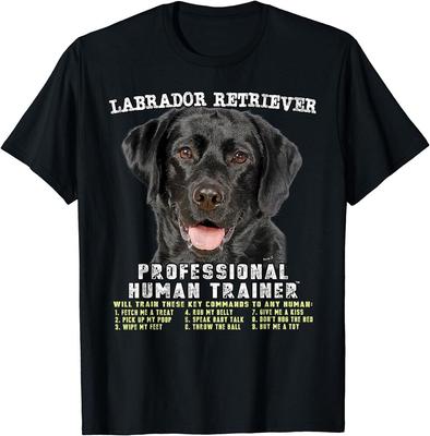 Labrador Retriever Professional Human Trainer Unisex T-shirt