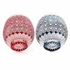 LUGUFON Kiriko Glass Rock Glass Pair Cute Kikutsunagi Pattern Dishwasher Safe in Paulownia Box for C